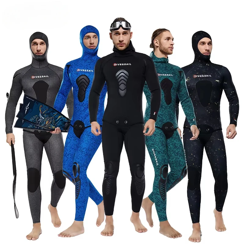 Wetsuit Men - Мужской гидрокостюм из неопрена 5 мм,
