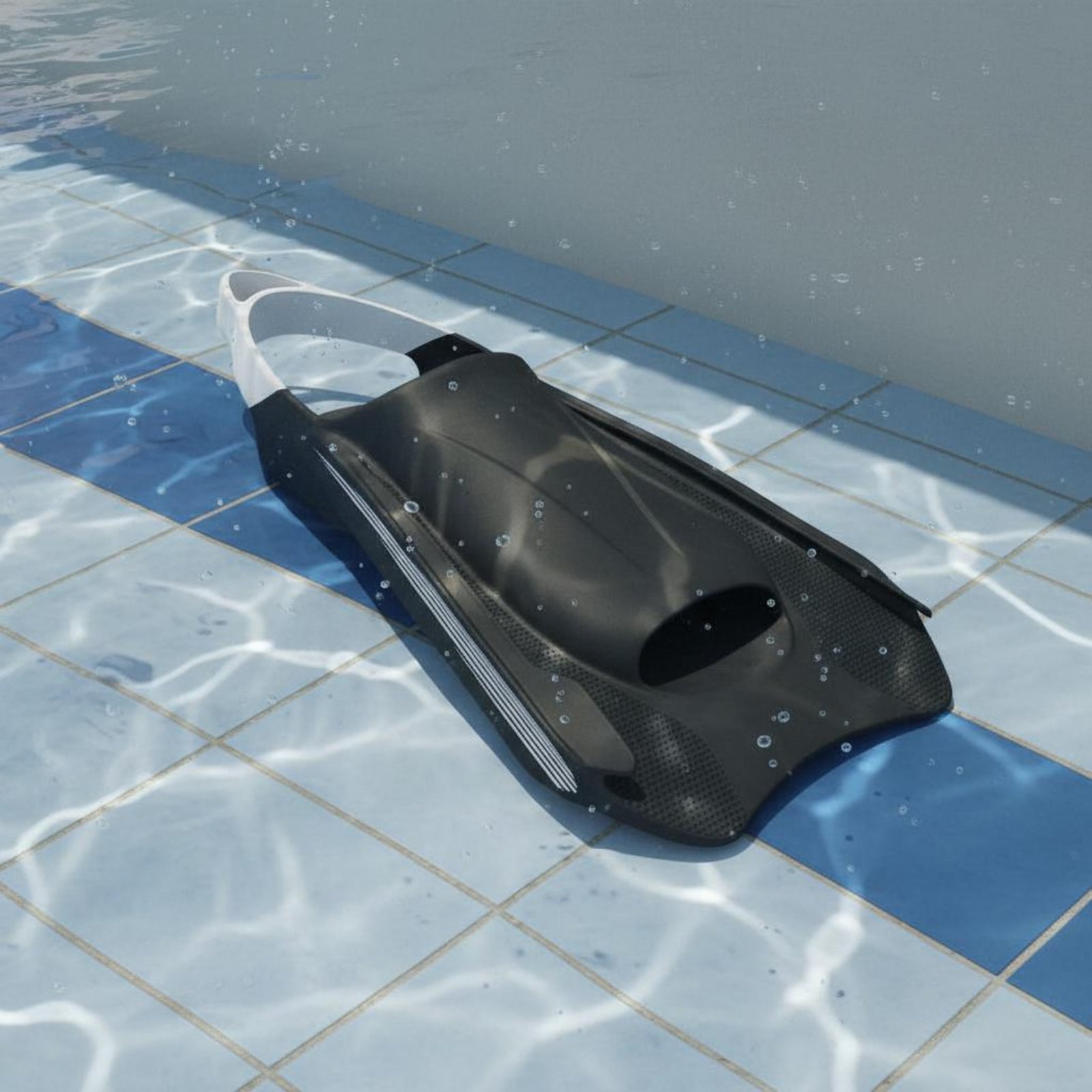 Swim Fins - Силиконовые плавательные ласты: гибкие, короткие, с