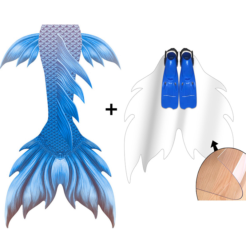 Новый дизайн синего цвета с хв – обзор и цена Swim Fins