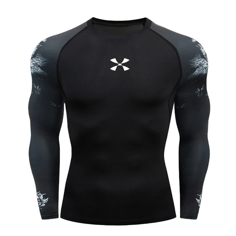 Мужская компрессионная футболк – обзор и цена Rash Guard