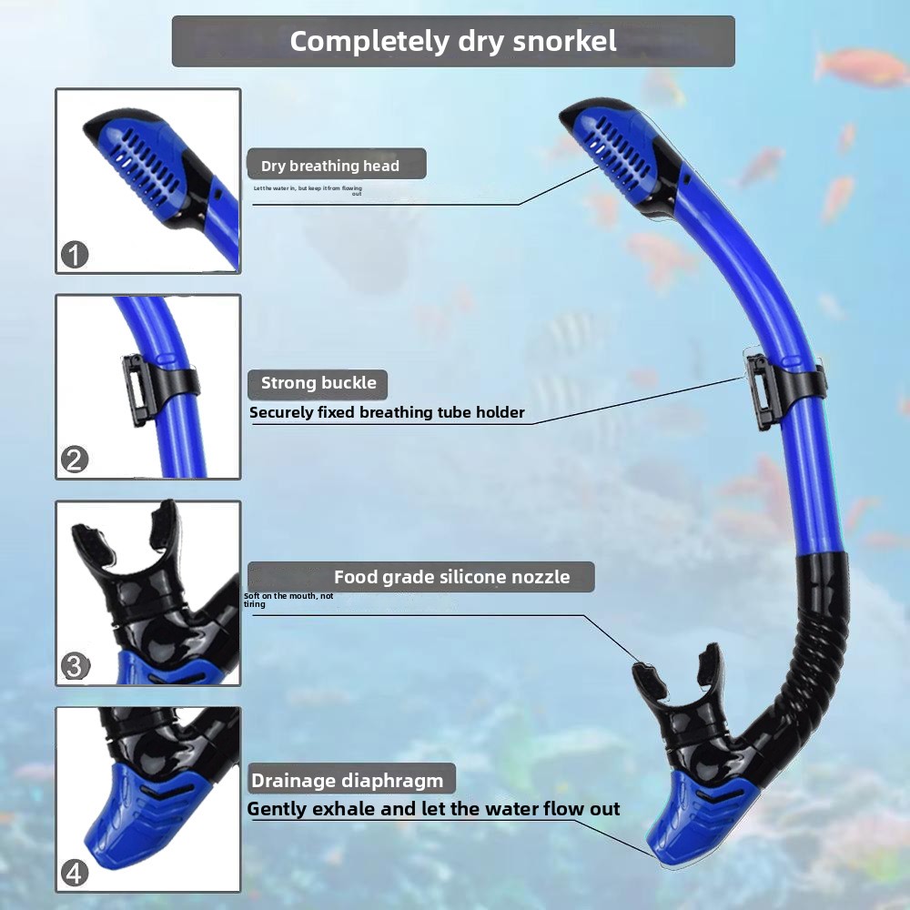 Комплект для снорклинга: маска – обзор и цена Snorkel Set