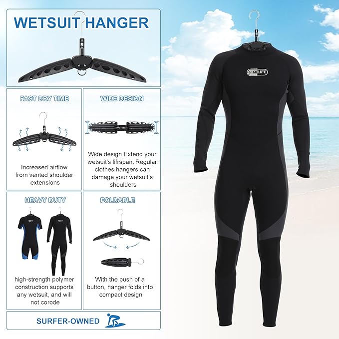 Складная вентилируемая сушилка – обзор и цена Wetsuit Men
